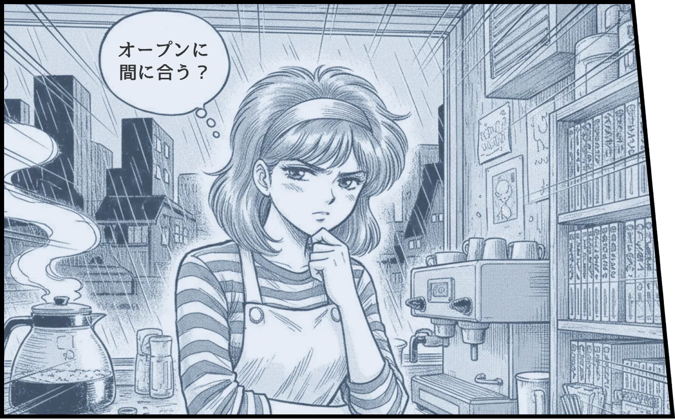 オープンに間に合う?